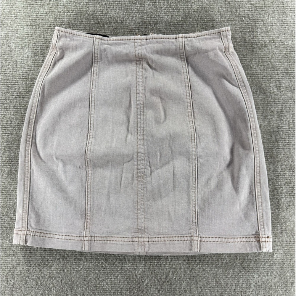 Kendall & Kylie‎ Women's Size 24 Blush Pink Stretch Mini Skirt High Waist